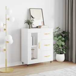 vidaXL Sideboard Weiß 69,5x34x90 cm Holzwerkstoff