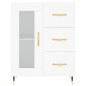 vidaXL Sideboard Weiß 69,5x34x90 cm Holzwerkstoff vidaXL Sideboard Weiß 69,5x34x90 cm Holzwerkstoff