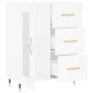 vidaXL Sideboard Weiß 69,5x34x90 cm Holzwerkstoff vidaXL Sideboard Weiß 69,5x34x90 cm Holzwerkstoff