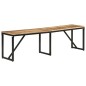 vidaXL Sitzbank 160x35x46 cm Massivholz Mango vidaXL Sitzbank 160x35x46 cm Massivholz Mango