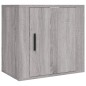 vidaXL Wand-Nachttisch Grau Sonoma 50x30x47 cm vidaXL Wand-Nachttisch Grau Sonoma 50x30x47 cm