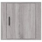 vidaXL Wand-Nachttisch Grau Sonoma 50x30x47 cm vidaXL Wand-Nachttisch Grau Sonoma 50x30x47 cm