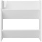 vidaXL Wand-Schuhschrank Hochglanz-Weiß 60x18x60 cm Holzwerkstoff vidaXL Wand-Schuhschrank Hochglanz-Weiß 60x18x60 cm Holzwerkstoff