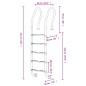 vidaXL Pool-Leiter 54x38x211 cm Edelstahl 304 vidaXL Pool-Leiter 54x38x211 cm Edelstahl 304