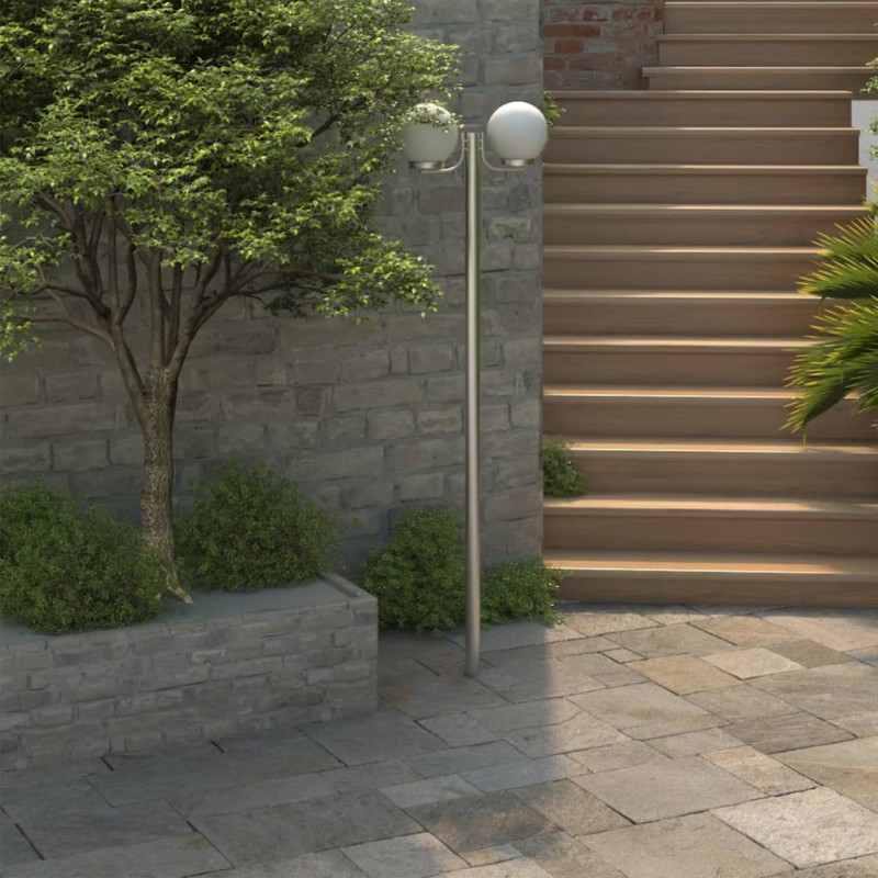 vidaXL Garten-Kandelaber 2-flammig 220 cm vidaXL Garten-Kandelaber 2-flammig 220 cm