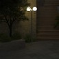 vidaXL Garten-Kandelaber 2-flammig 220 cm vidaXL Garten-Kandelaber 2-flammig 220 cm
