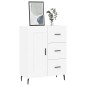 vidaXL Sideboard Weiß 69,5x34x90 cm Holzwerkstoff vidaXL Sideboard Weiß 69,5x34x90 cm Holzwerkstoff