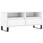 vidaXL TV-Schrank Weiß 100x34,5x44,5 cm Holzwerkstoff vidaXL TV-Schrank Weiß 100x34,5x44,5 cm Holzwerkstoff