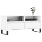 vidaXL TV-Schrank Weiß 100x34,5x44,5 cm Holzwerkstoff vidaXL TV-Schrank Weiß 100x34,5x44,5 cm Holzwerkstoff