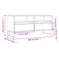 vidaXL TV-Schrank Weiß 100x34,5x44,5 cm Holzwerkstoff vidaXL TV-Schrank Weiß 100x34,5x44,5 cm Holzwerkstoff