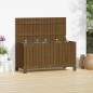 vidaXL Gartentruhe Honigbraun 115x49x60 cm Massivholz Kiefer vidaXL Gartentruhe Honigbraun 115x49x60 cm Massivholz Kiefer