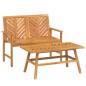 vidaXL 2-tlg. Garten-Lounge-Set Massivholz Akazie vidaXL 2-tlg. Garten-Lounge-Set Massivholz Akazie