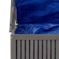 vidaXL Truhe mit Rankgitter Grau 99x50x160 cm Massivholz Akazie vidaXL Truhe mit Rankgitter Grau 99x50x160 cm Massivholz Akazie