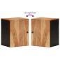 vidaXL Bad-Wandschrank 38x33x48 cm Massivholz Akazie vidaXL Bad-Wandschrank 38x33x48 cm Massivholz Akazie