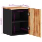 vidaXL Bad-Wandschrank 38x33x48 cm Massivholz Akazie vidaXL Bad-Wandschrank 38x33x48 cm Massivholz Akazie