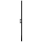 vidaXL Duschtür Mattes Hartglas 81x195 cm Schwarz vidaXL Duschtür Mattes Hartglas 81x195 cm Schwarz