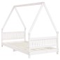 vidaXL Kinderbett Weiß 90x190 cm Massivholz Kiefer vidaXL Kinderbett Weiß 90x190 cm Massivholz Kiefer