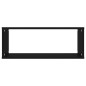 vidaXL Würfelregale 6 Stk. Schwarz 60x15x23 cm Holzwerkstoff vidaXL Würfelregale 6 Stk. Schwarz 60x15x23 cm Holzwerkstoff