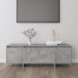 vidaXL TV-Schrank Betongrau 120x30x40,5 cm Holzwerkstoff vidaXL TV-Schrank Betongrau 120x30x40,5 cm Holzwerkstoff