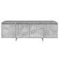 vidaXL TV-Schrank Betongrau 120x30x40,5 cm Holzwerkstoff vidaXL TV-Schrank Betongrau 120x30x40,5 cm Holzwerkstoff