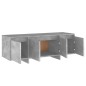 vidaXL TV-Schrank Betongrau 120x30x40,5 cm Holzwerkstoff vidaXL TV-Schrank Betongrau 120x30x40,5 cm Holzwerkstoff