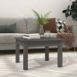 vidaXL Couchtisch Grau 45x45x30 cm Massivholz Kiefer vidaXL Couchtisch Grau 45x45x30 cm Massivholz Kiefer