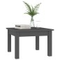 vidaXL Couchtisch Grau 45x45x30 cm Massivholz Kiefer vidaXL Couchtisch Grau 45x45x30 cm Massivholz Kiefer