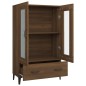 vidaXL Highboard Braun Eichen-Optik 70x31x115 cm Holzwerkstoff vidaXL Highboard Braun Eichen-Optik 70x31x115 cm Holzwerkstoff