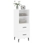 vidaXL Sideboard Weiß 34,5x34x90 cm Holzwerkstoff vidaXL Sideboard Weiß 34,5x34x90 cm Holzwerkstoff
