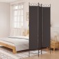 vidaXL 3-tlg. Paravent Braun 120x220 cm Stoff vidaXL 3-tlg. Paravent Braun 120x220 cm Stoff