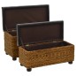 Sitzbank-Set 2-tlg. Seegras Braun Sitzbank-Set 2-tlg. Seegras Braun