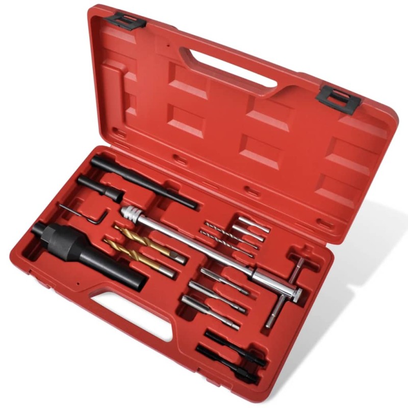 Glühkerzen-Ausbau Gewindereparatur Set für Audi Seat VW Mercedes Opel Glühkerzen-Ausbau Gewindereparatur Set für Audi Seat VW Mercedes Opel