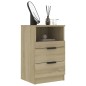 vidaXL Nachttisch Sonoma-Eiche Holzwerkstoff vidaXL Nachttisch Sonoma-Eiche Holzwerkstoff
