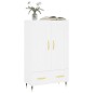vidaXL Highboard Weiß 69,5x31x115 cm Holzwerkstoff vidaXL Highboard Weiß 69,5x31x115 cm Holzwerkstoff