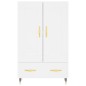 vidaXL Highboard Weiß 69,5x31x115 cm Holzwerkstoff vidaXL Highboard Weiß 69,5x31x115 cm Holzwerkstoff