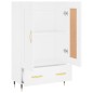 vidaXL Highboard Weiß 69,5x31x115 cm Holzwerkstoff vidaXL Highboard Weiß 69,5x31x115 cm Holzwerkstoff