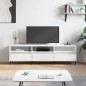 vidaXL TV-Schrank Weiß 150x30x44,5 cm Holzwerkstoff vidaXL TV-Schrank Weiß 150x30x44,5 cm Holzwerkstoff