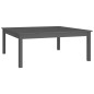 vidaXL Couchtisch Grau 100x100x40 cm Massivholz Kiefer vidaXL Couchtisch Grau 100x100x40 cm Massivholz Kiefer