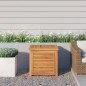 vidaXL Gartenbox mit Beutel 60x50x58 cm Massivholz Teak vidaXL Gartenbox mit Beutel 60x50x58 cm Massivholz Teak