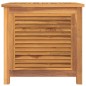vidaXL Gartenbox mit Beutel 60x50x58 cm Massivholz Teak vidaXL Gartenbox mit Beutel 60x50x58 cm Massivholz Teak