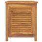 vidaXL Gartenbox mit Beutel 60x50x58 cm Massivholz Teak vidaXL Gartenbox mit Beutel 60x50x58 cm Massivholz Teak