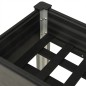 vidaXL Garten-Hochbeet Grau 120x40x75 cm WPC vidaXL Garten-Hochbeet Grau 120x40x75 cm WPC