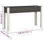 vidaXL Garten-Hochbeet Grau 120x40x75 cm WPC vidaXL Garten-Hochbeet Grau 120x40x75 cm WPC