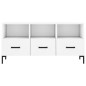 vidaXL TV-Schrank Weiß 102x36x50 cm Holzwerkstoff vidaXL TV-Schrank Weiß 102x36x50 cm Holzwerkstoff
