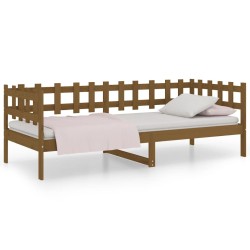 vidaXL Tagesbett Honigbraun 90x190 cm Massivholz Kiefer