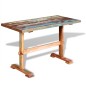 vidaXL Esstisch mit Holzgestell Massives Altholz 120x58x78 cm vidaXL Esstisch mit Holzgestell Massives Altholz 120x58x78 cm