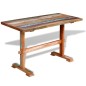 vidaXL Esstisch mit Holzgestell Massives Altholz 120x58x78 cm vidaXL Esstisch mit Holzgestell Massives Altholz 120x58x78 cm