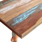 vidaXL Esstisch mit Holzgestell Massives Altholz 120x58x78 cm vidaXL Esstisch mit Holzgestell Massives Altholz 120x58x78 cm