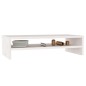 vidaXL Monitorständer Weiß 50x24x13 cm Massivholz Kiefer vidaXL Monitorständer Weiß 50x24x13 cm Massivholz Kiefer
