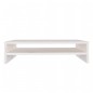 vidaXL Monitorständer Weiß 50x24x13 cm Massivholz Kiefer vidaXL Monitorständer Weiß 50x24x13 cm Massivholz Kiefer